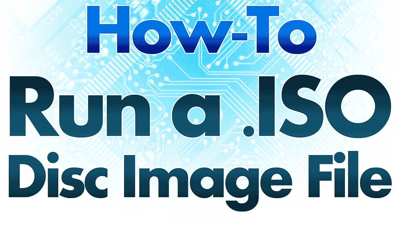 how to run disk image file